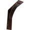 Ekena Millwork Morris Steel Bracket, Antiqued Copper 3"W x 12"D x 12"H BKTM03X12X12MOACO - alternate 1